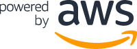 Powered by AWS logo